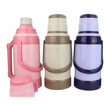 convenient button vacuum flask thermos glass refill vacuum flask glass thermos vacuum flask