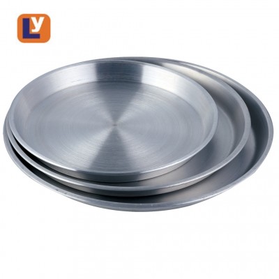 ALUMINIUM SHALLOW AND ROUND HOT PIE PLATE