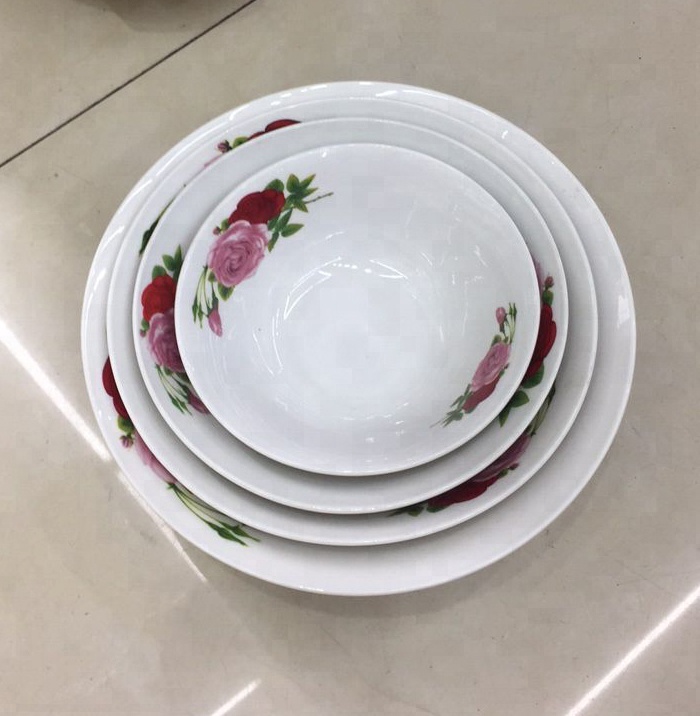 hotel & restaurant dishwasher safe white round crockery, porcelain dinner plates, dinner plates