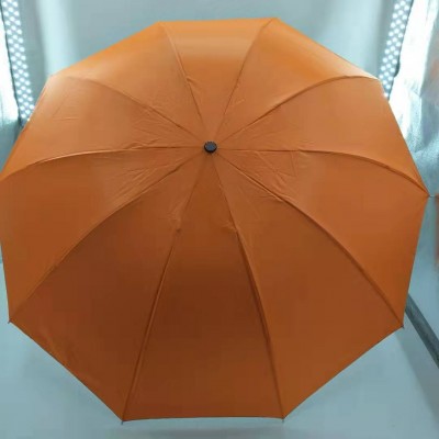 70cm silver glue coating 3 folding clear umbrellas